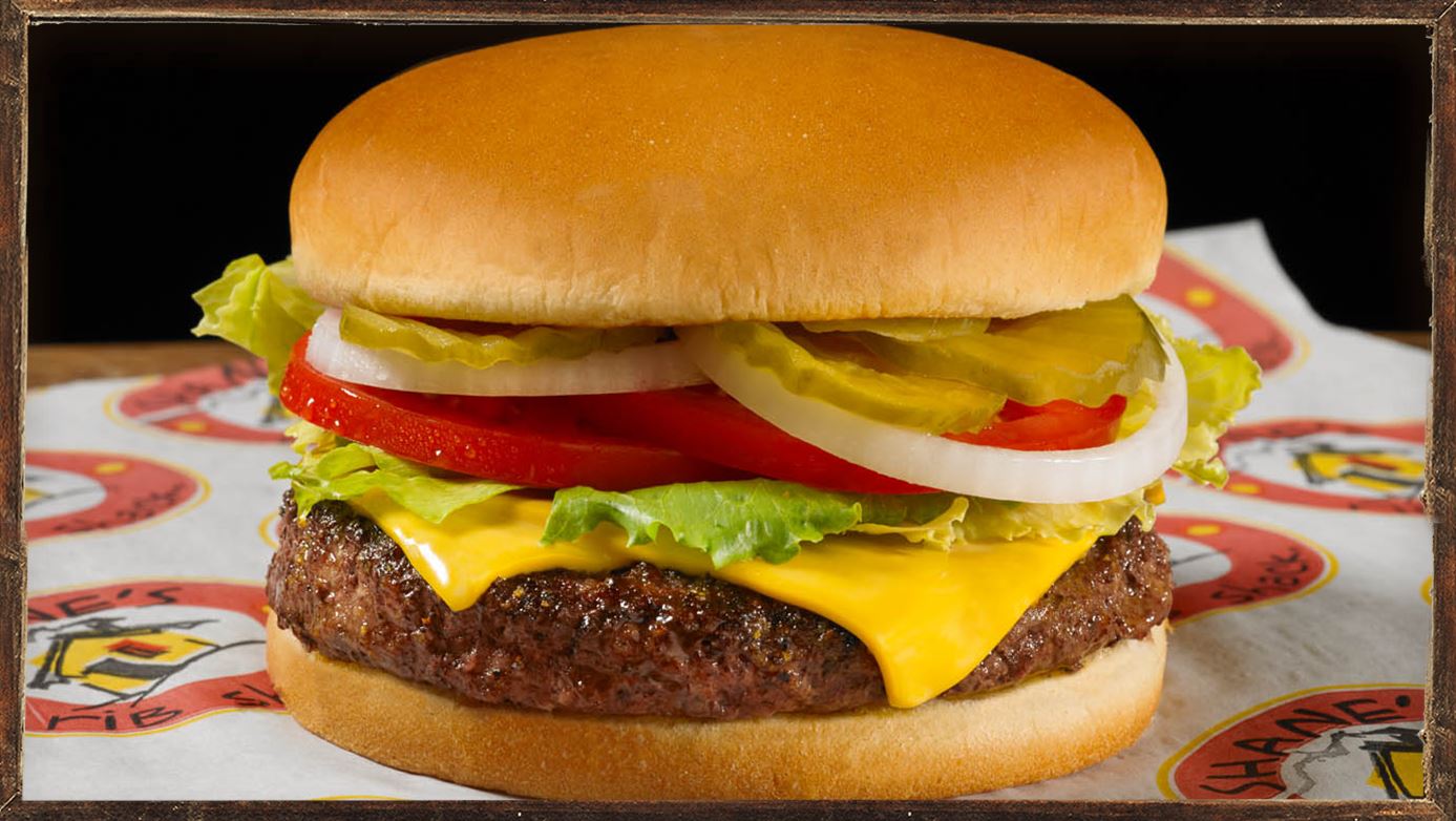 typist Neerwaarts ontspannen All-American Burger - Shane's Rib Shack