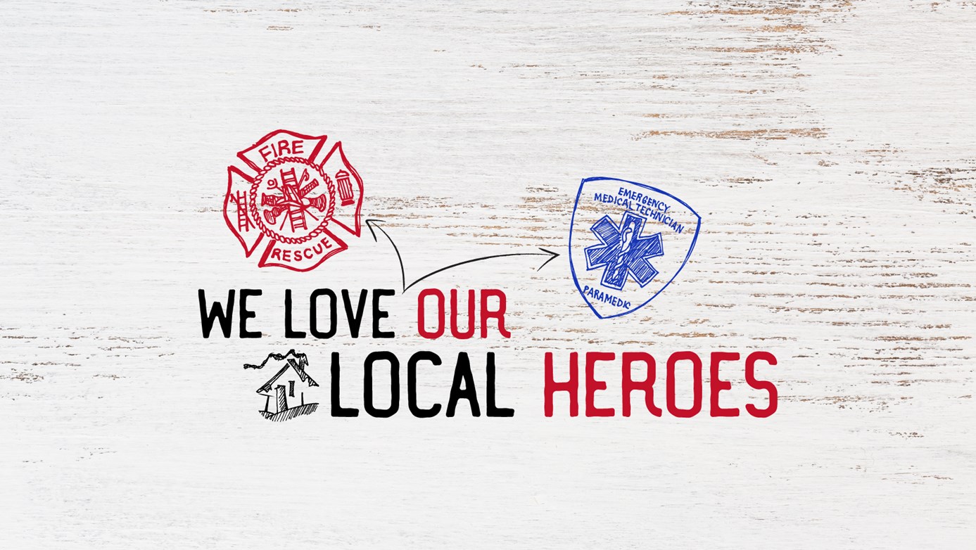 We love our local Heroes, Shane's Rib Shack