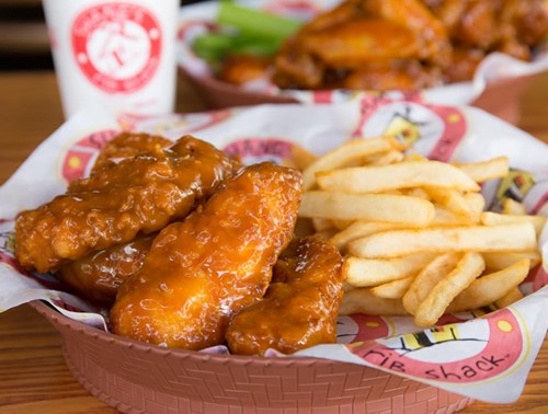 Chicken Tenders and French Fries