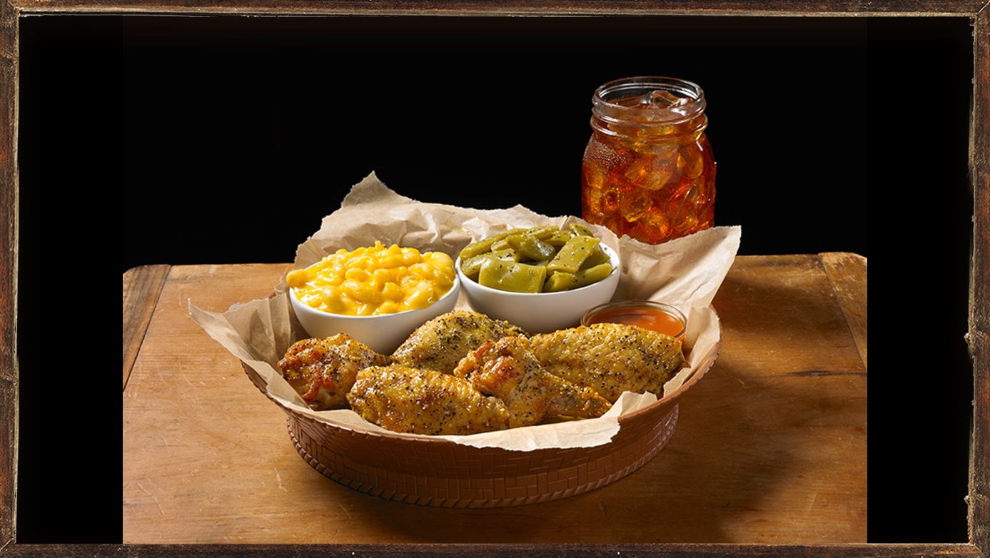 Smoked Wings Basket - Shane's Rib Shack