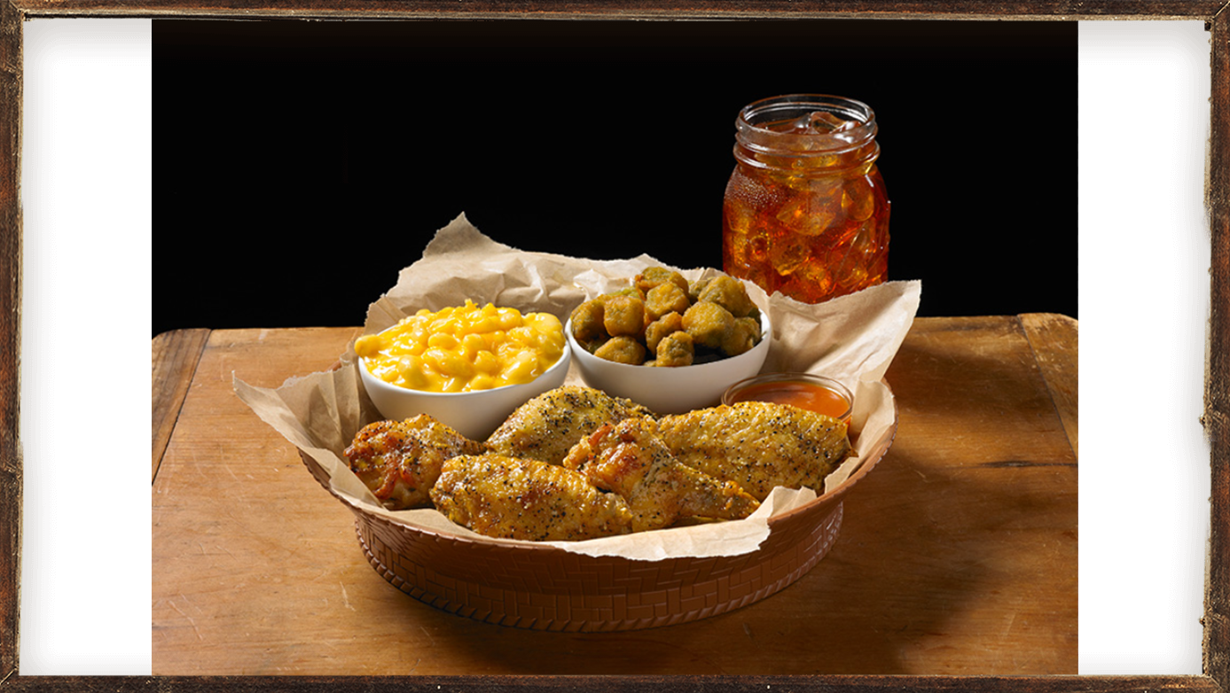 Smoked Wings Basket - Shane's Rib Shack