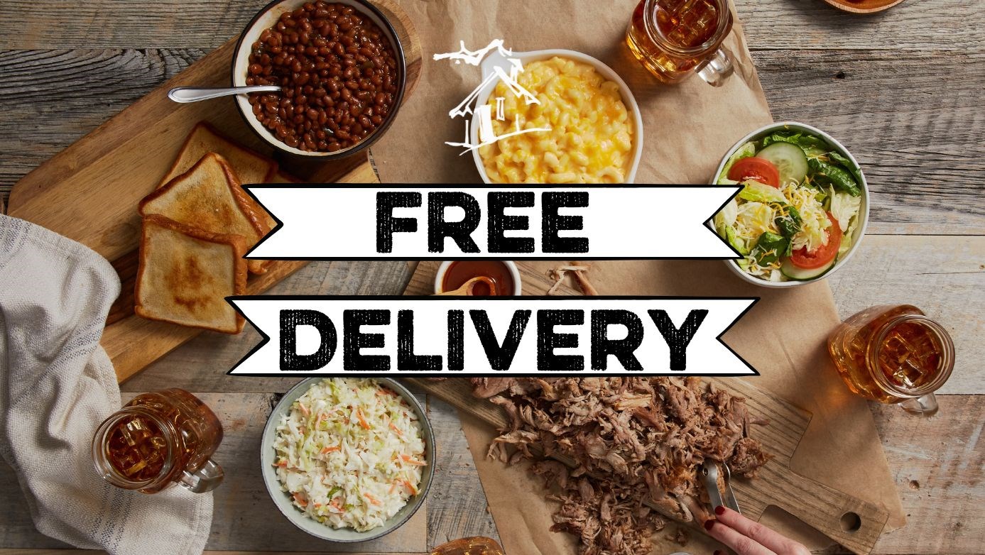 Free Delivery through Shane's Rib Shack App or at order.shanesribshack.com from August 23rd through September 5th, 2022!