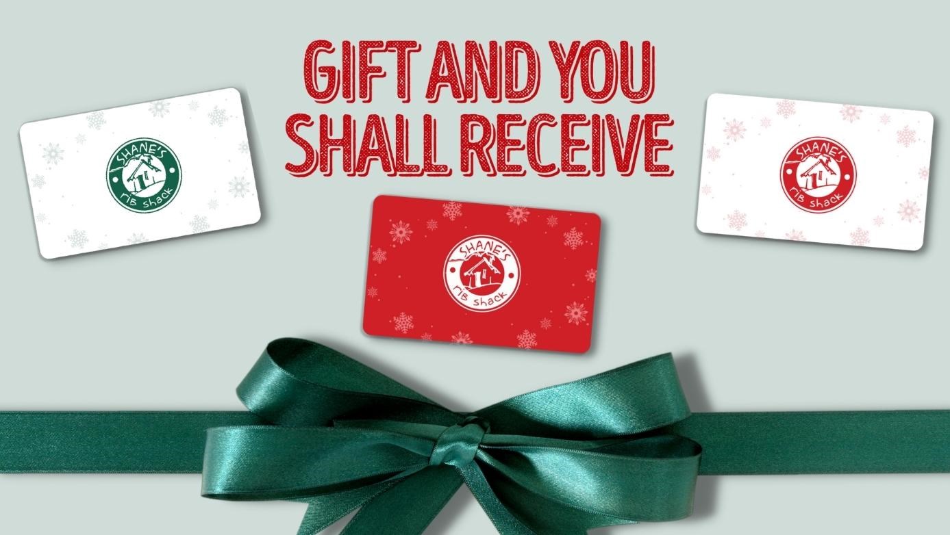 Gift and you shall receive. Get a $5 in-app reward for every $25 purchased in gift cards 
