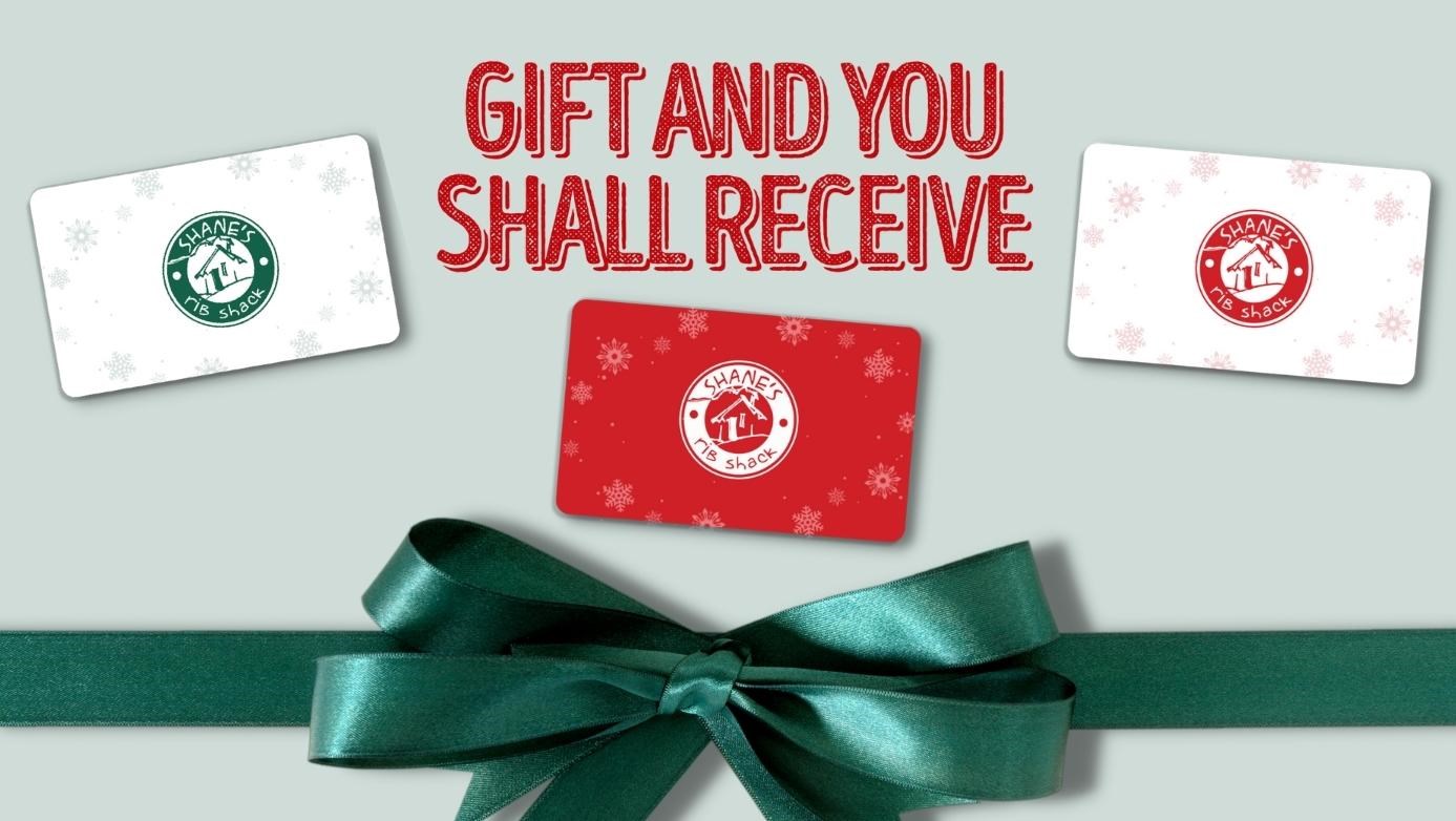 Gift and you shall receive. Get a $5 in-app reward for every $25 purchased in gift cards