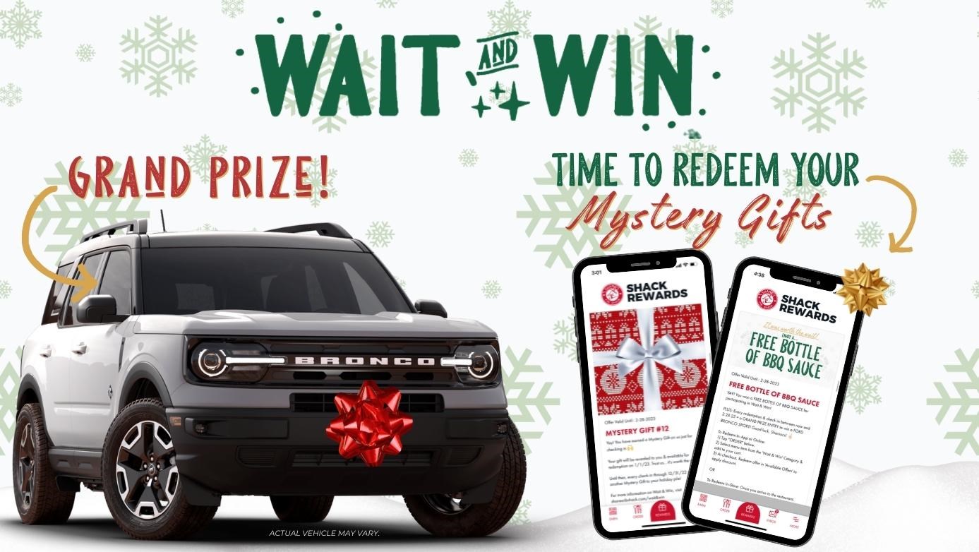 Time to redeem your Mystery Gifts!