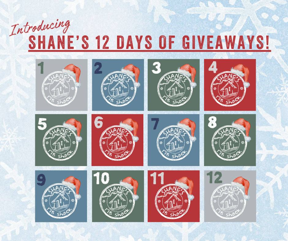 Shane's 12 days of giveaways