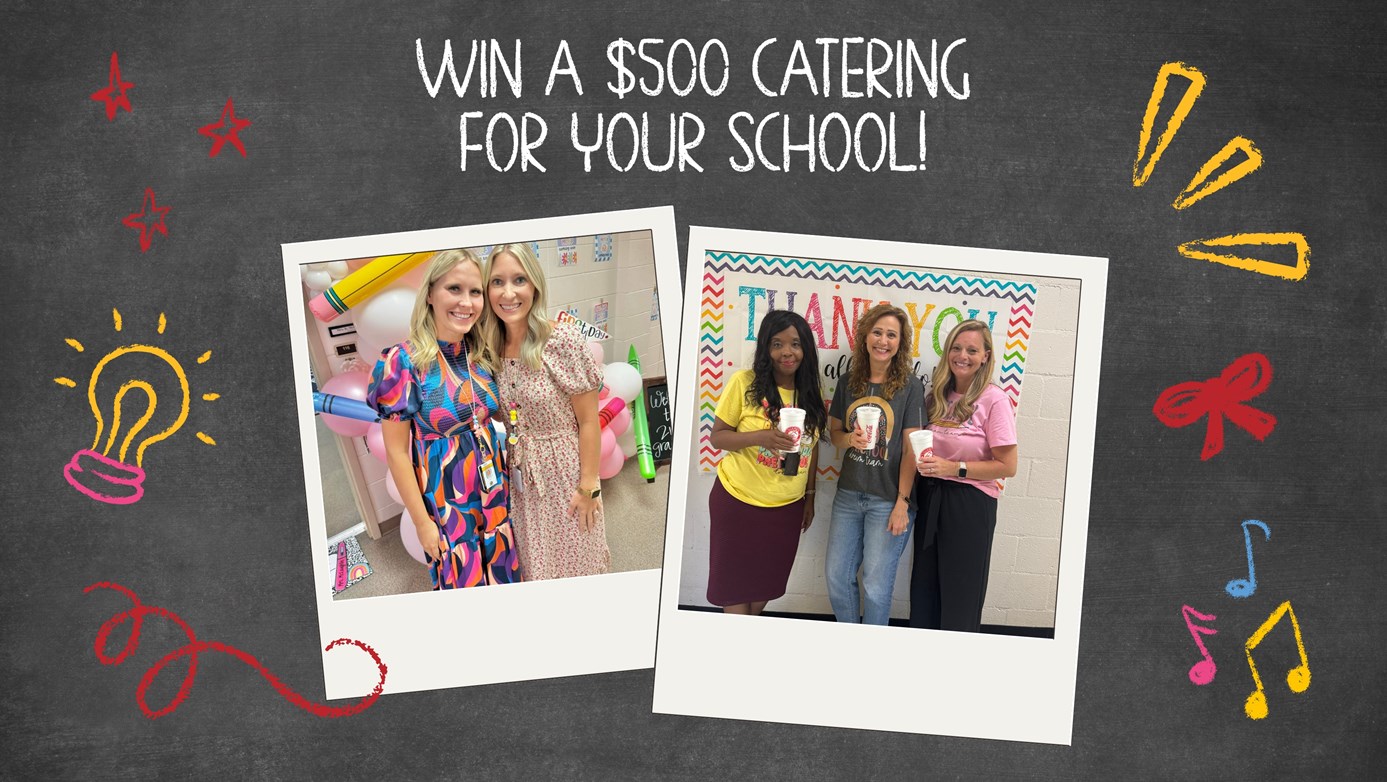 Win a $500 catering for your school!