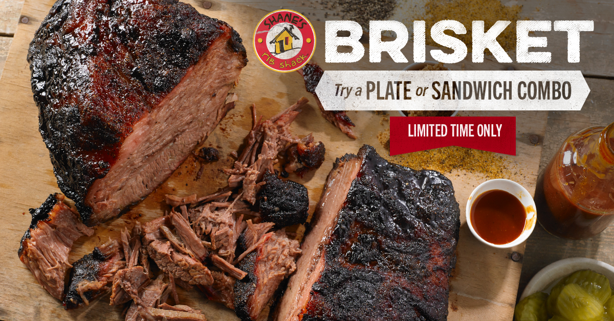 For A Limited Time Only, Enjoy Beef Brisket At The Shack!
