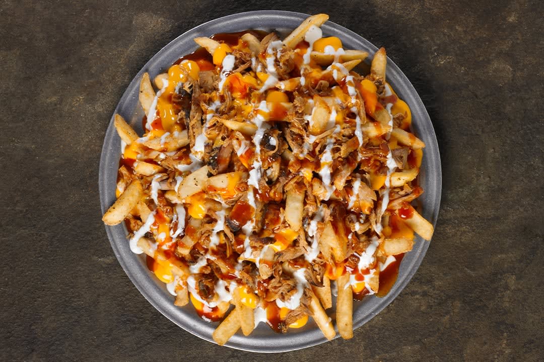 CHOPPED BBQ CHICKEN SHACK FRIES