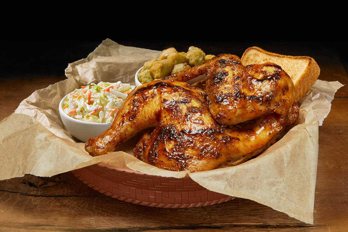 HALF CHICKEN PLATE