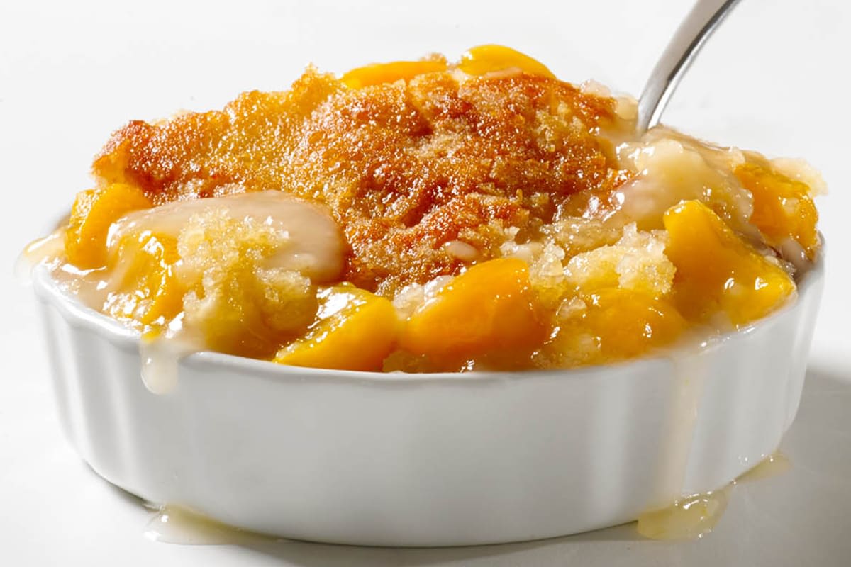 SMALL - PEACH COBBLER